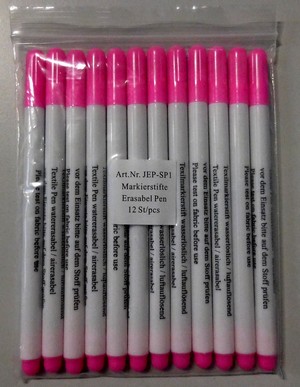 Markierstift wasserlÃ¶stich, Pink, 12 st.